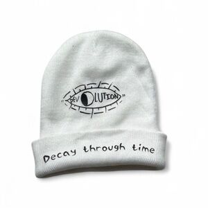 Devolution Decay Through Time Custom Beanie